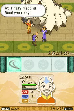 Image n° 3 - screenshots : Avatar - The Last Airbender - The Burning Earth (YP5P)